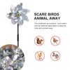 BATTIFE 10 Pack Reflective Pinwheels for Yard and Garden, Pre-Installed