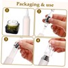 Beavorty 10pcs Refillable Roller Bottles Eye Cream Essential Oil Dispenser