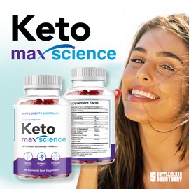 Keto Max Science (60 Gummies) Ketogenic Diet Aid... for use with The Keto/Low Carb Diet