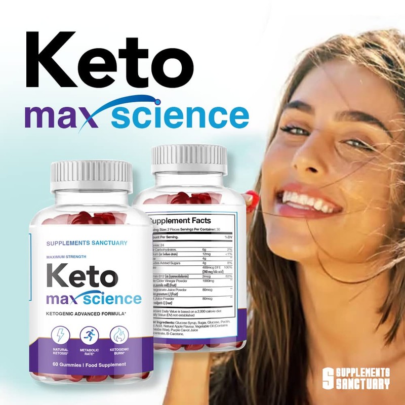 Keto Max Science (60 Gummies) Ketogenic Diet Aid... for use