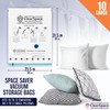 ClearSpace Vacuum Storage Bags, Space Saver Bags – 10 Large