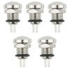 WMYCONGCONG WMYCONGCONG 5 PCS 8mm Momentary Push Button Switch 1A
