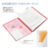 Lihit Lab File Clear Book A4, 20 Pockets, Light Green