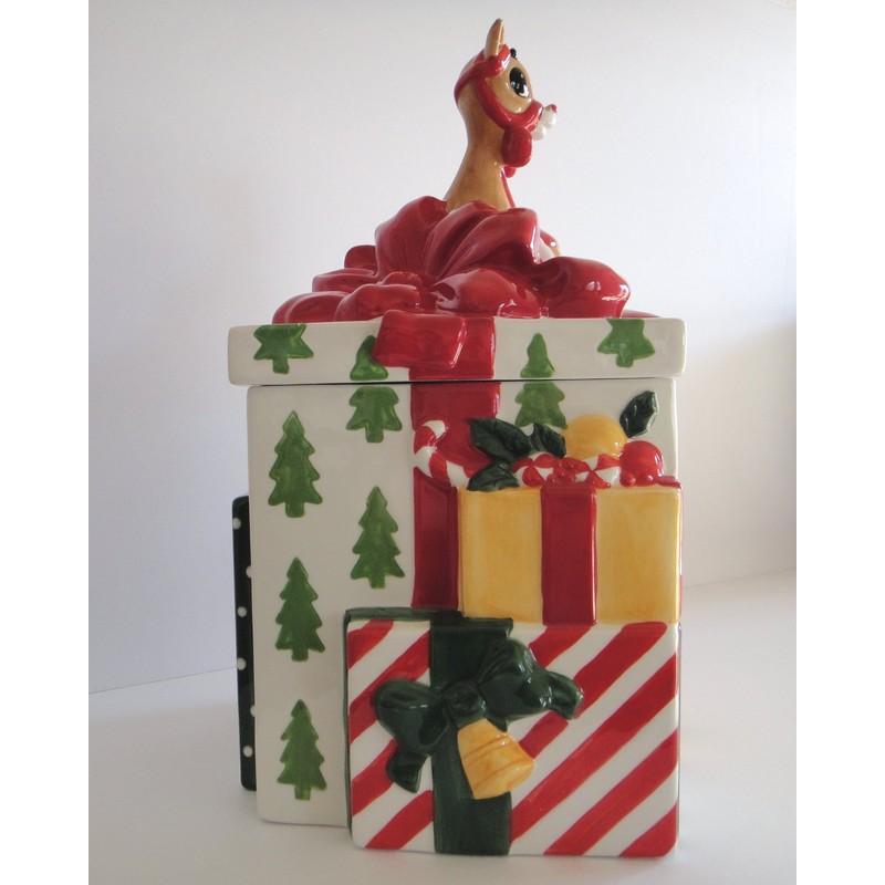 Lenox Rudolph the Red-Nosed Reindeer Cookie Jar