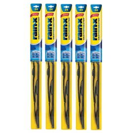 Rain-X RX30224-5PK Weatherbeater Wiper Blade - 24-Inches - (Pack of 5)