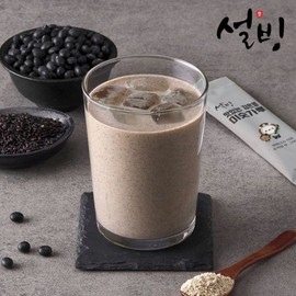 Sulbing 건강한 블랙푸드의 힘 설빙 맛있는 검은콩 미숫가루 50개입 Healthy Black Food Power - Seolbing Delicious Black Bean Powder 50 Pack