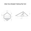 Nature Link Altair One Ultralight Backpacking Tent, 1 Person Trekking