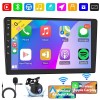 CFRIATO 10.1" Android 13 Deck WiFi Double 2DIN Car Radio Stereo CarPlay GPS 32GB+MIC
