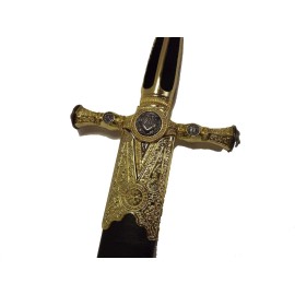 NEW Masonic Dagger Templar Knight Freemasonry Dagger (KE4915RD-1)