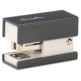Swingline Mini Fashion Stapler, 12 Sheets, Black (S7087871)