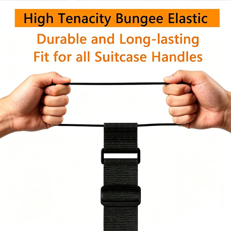 SpassLeben Luggage Straps for Suitcases, Extended Adjustable Luggage Connector Straps,