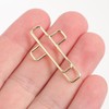 TEHAUX 100pcs Cross Shaped Paper Clips Decorative File Clips for