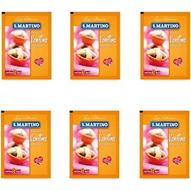 S.Martino Vanillina Vanilla Powder Gluten Free Each Envelope 2g , 5 Servings , Pack of 6