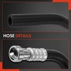 A-Premium Automatic Transmission Oil Cooler Line Hose Assembly Compatible with