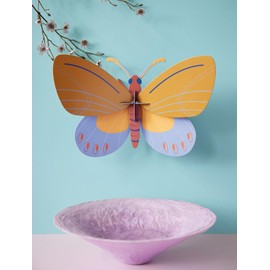 studio ROOF, Wall Art Butterfly, Ochre Costa Butterfly, Eco-Friendly & Creative Gift