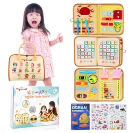FlyCreat Montessori Toy, Changing Clothes, Educational Toy, Alphabetical Charts, Learning Toy, 1 Year, 2 Years, 3 Years, 4 Years, 5 Years, Boys, Girls, Children, Toys, Lifestyle Toys,