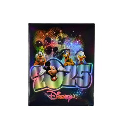 7STAR 2025 Fireworks Photo Album 8.75" X 7" Holds 200 Photos 4" X 6" - Scrapbook Album with Self-Adhesive Pages for Wedding, Birthday, and Vacation Memories (Fireworks 2025)