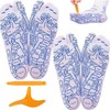 SOFTNLUX Foot Reflexology Sock Set with Massage Tool, Acupressure Reflexology