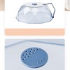 Geometric Microwave Splatter Cover Food Plate Lid with Steam Vents