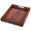VEVOR Wood Serving Tray, Acacia Wooden Tray Board with Handles,
