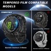 NECARSIN 6 Packs Compatible for Garmin Instinct 3 45mm Screen