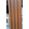 Lambrín Decorativo De Interiores Wpc 3D 96x16cm 3 piezas (Caoba)