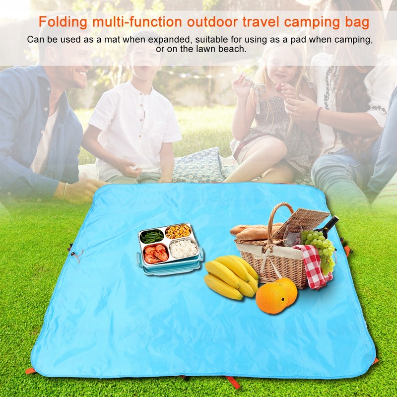 Multifunction Waterpoof Travel Storage Bag Picnic Blanket Camping Pad Beach