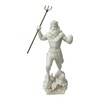 Poseidon Greek God of the Sea Neptune Cast Marble Statue