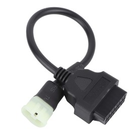OBD2 OBDII Diagnostic Cable Adapter, 6-Pin OBD2 Wiring Harness Diagnostic Tool Adapter Cable OBD2 Cable Adapter Suitable for Z900/Z900RS/ZX10R/ZX14R/H2