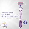 Bic Click 5 Soleil Refillable Women's Razor, 40% Recycled Plastic