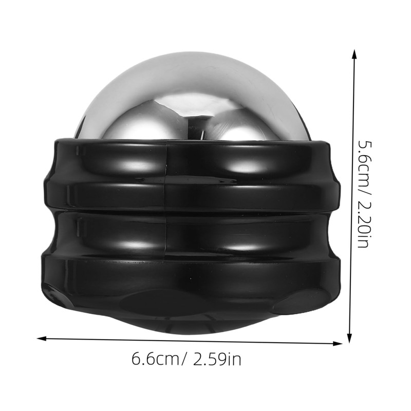 KOMBIUDA Deep Tissue Massage Ball Stainless Steel Roller Body Massager