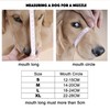 Soft Dog Muzzle for Large Medium Small Sized Dogs, Full-Covered
