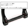 [Leather King] Hand Ring (D), Screw Type (Black Nickel) 0.8