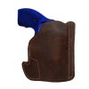 Barsony New Barsony Brown Leather Pocket Holster Taurus 2" Snub
