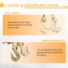 Tow Chains with Hooks, higehio 5/16" × 24" Tow Chain
