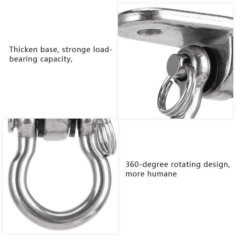 304 Stainless Steel 360 Degree Rotatable Swing Buckle Hanging Chair