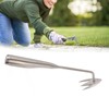 Hand Weeds Puller Stainless Steel Standing Weeder Gardening Accessory for