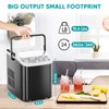 Ice Maker, Portable Countertop Icemaker Machine, Self Cleaning Quiet 2