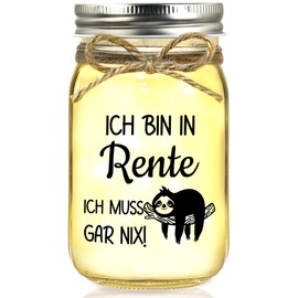Hiipeefeel Retirement Gifts Women Men, LED Bottle Light, Farewell Gift Colleague, Pension, Retirement Gift, Farewell Colleague, Retirement Gift Idea