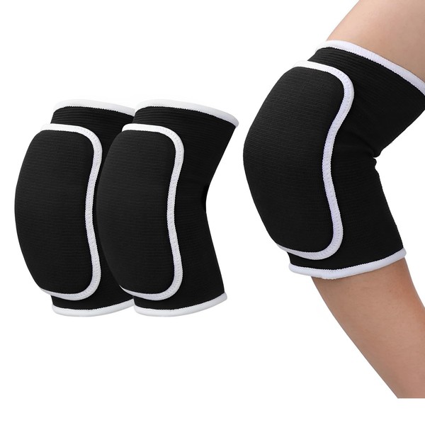1 Pair of Elbow Pads, Elbow Pads for Adults, Elbow Support Women, Elbow Support for Men, Elbow Support, Elbow Pads for Adults, Dance Knee Pads, Anti-slip Elbow for Weightlifting, Golfers, Tennis