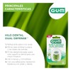 GUM Hilo Dental Té Verde Carrete de 35 m, doble