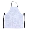 Multifunction Work Apron Adjustable Sleeveless Apron for Garden Cleaning Restaurant