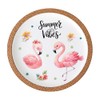 Rub On Flamingo (344), A4, Summer, Colourful/Coloured, Rub Ons Coaster