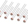 Comforty 20pcs 5mm Ohm Photoresistor LDR Resistor 5528 GL5528 Light