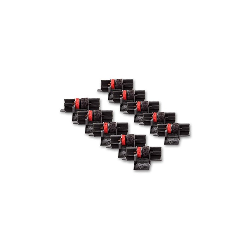 vhbw 10 x Ink Roller Ink Rollers Compatible with Cash