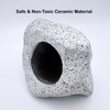 Zcblcyj Aquarium Hideaway Rock Cave – Safe and Non-Toxic Ceramic