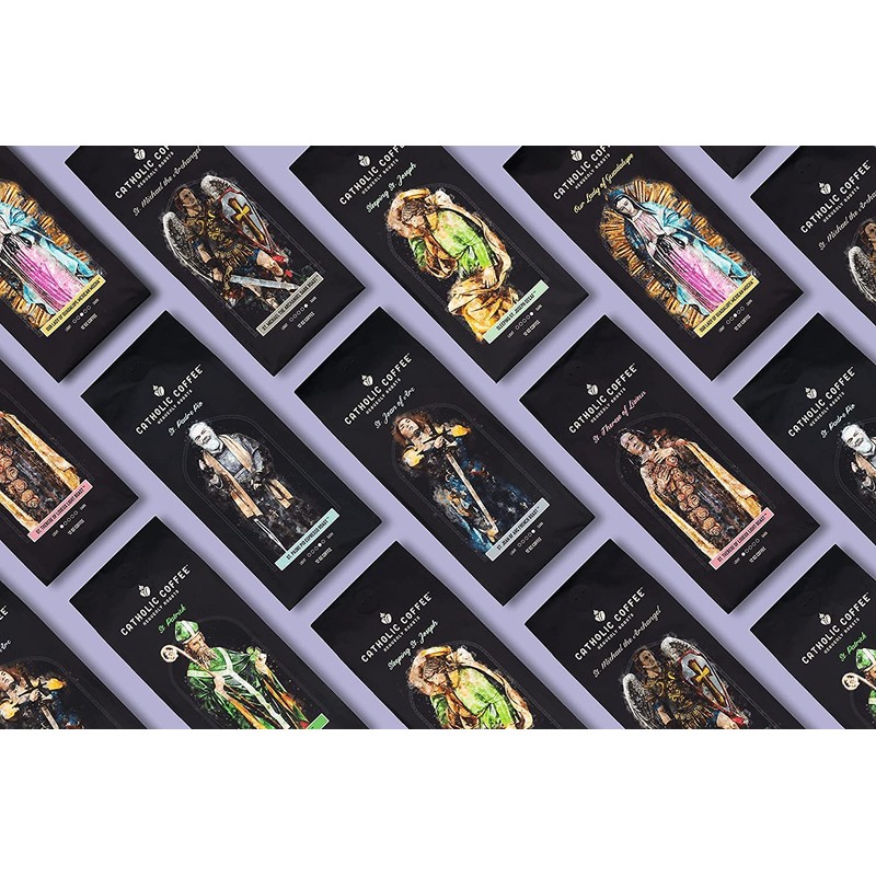 St. Benedict Chocolate Hazelnut Blend Medium Roast Catholic Coffee (Whole