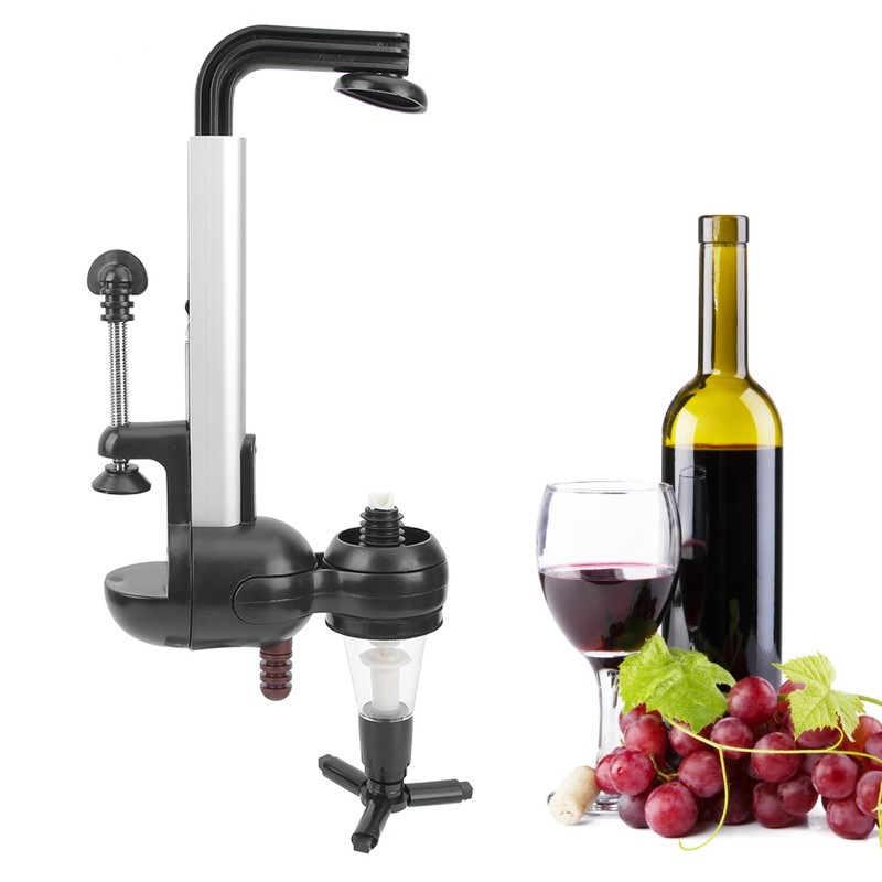 Wine Dispenser Stand Bottle Drink Ware Liquor Pourer Stopper for