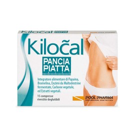 Kilocal Kilocal Pancia Piatta 15 Compresse - 21 g