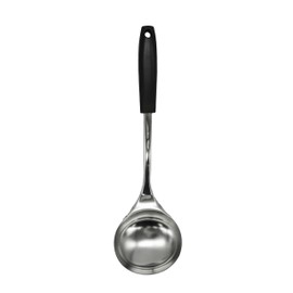 Fackelmann INITIAL Soup Ladle Stainless Steel with PP Plastic Handle, 33cm